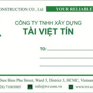 Bao thư 12x22 80gsm in logo