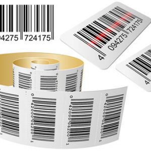 Decal barcode 1 tem 2,5x10,2cm – 50m